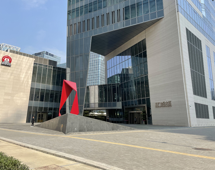 深圳南山五矿金融大厦某公司_租赁空气净化除甲醛异味